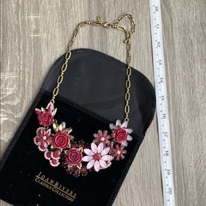 Joan Rivers Floral Statement Necklace